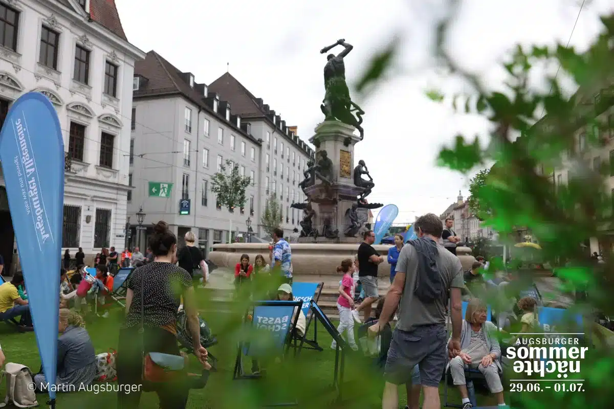 SYNLawn Alemania trae un renacimiento verde al Festival de las Noches de Verano de Augsburgo