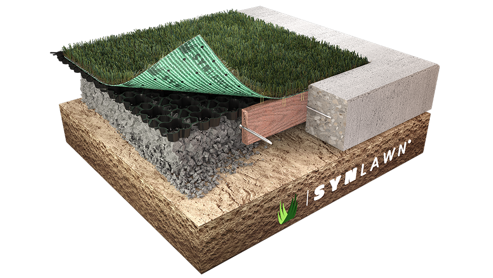 synlawn dog 3d graphic