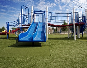 image of blue springs school district playground