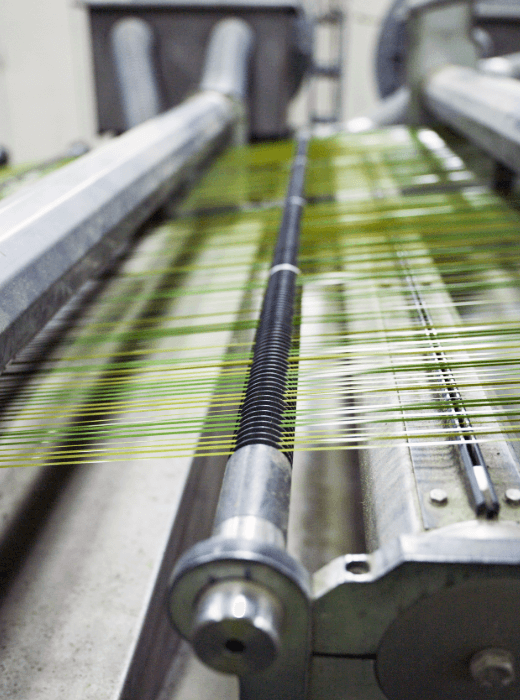 image of synlawn turf being made