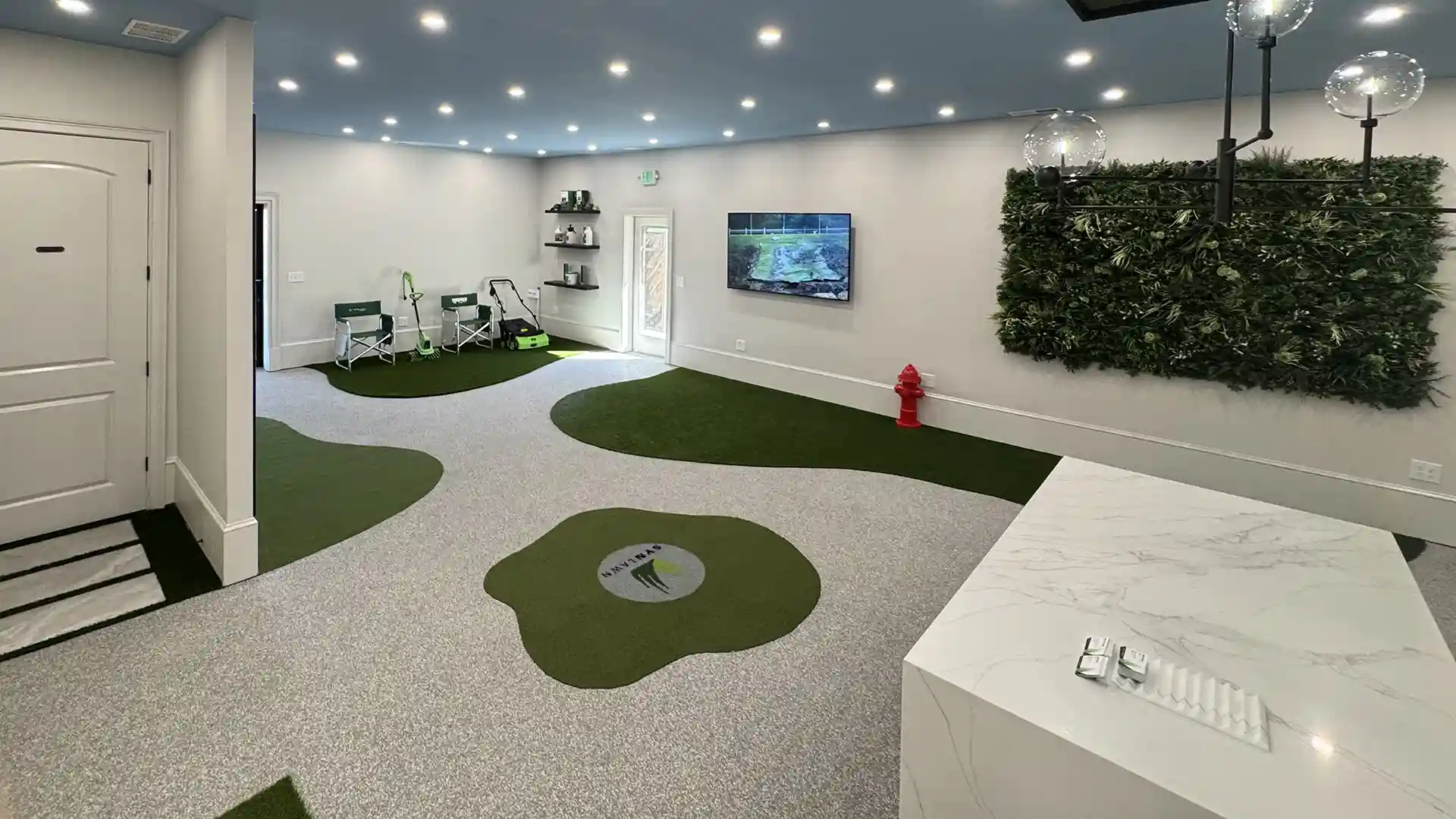 image of SYNLawn Alabama Showroom your source for artificial grass sales and installation services in Birmingham USA