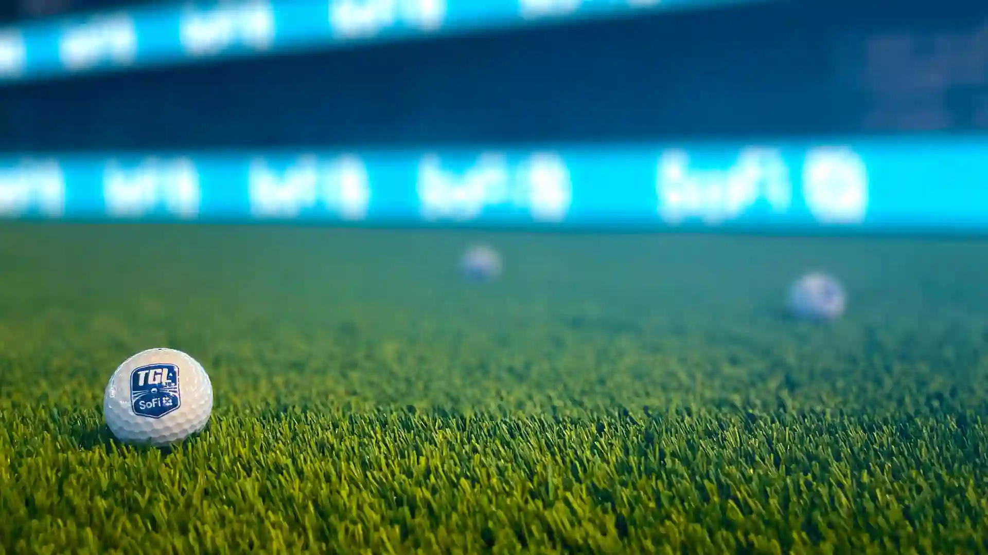 image of SYNLawn golf putting green at T G L golf league