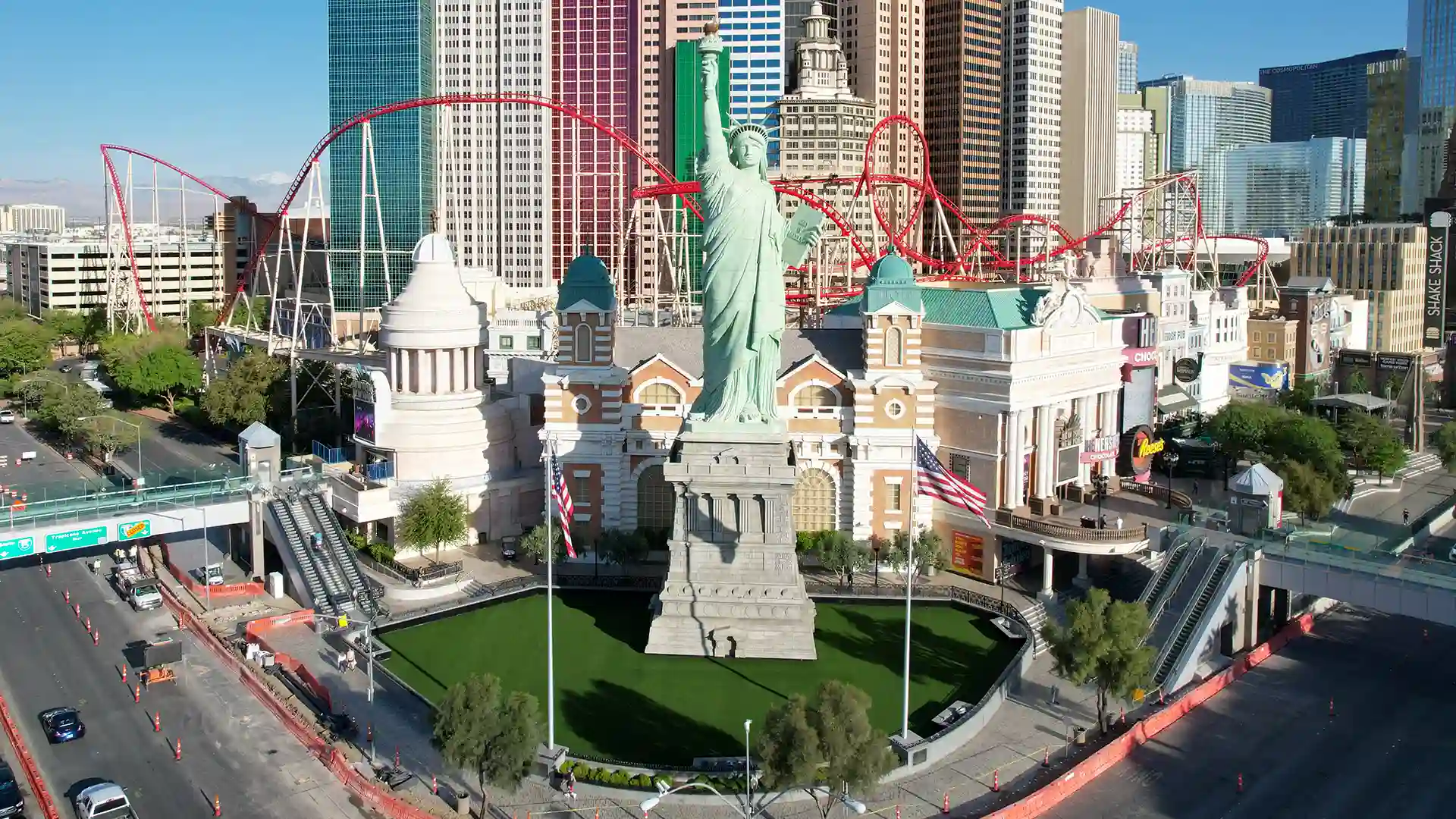 Making the Las Vegas Strip Greener with Sustainable Landscaping for the Iconic New York-New York