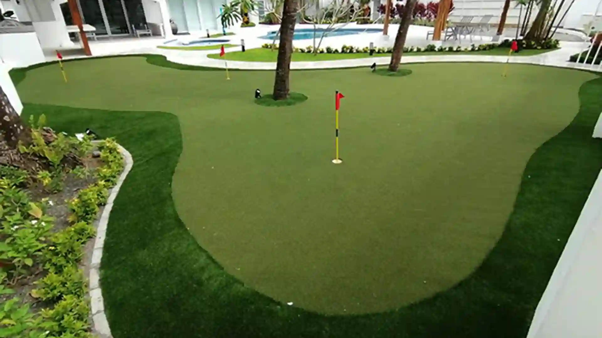 image of syn lawn artificial grass oceanside putting green in Jaco Costa Rica